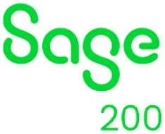 Sage 200-logo – understøttet økonomisystem